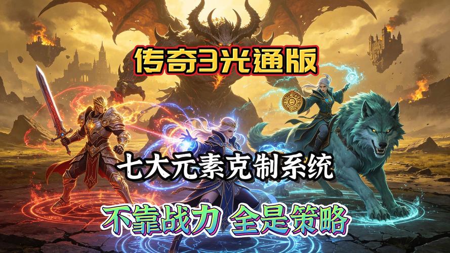 传奇3光通版介绍_传奇3光通版元素克制攻略_传奇3光通版元素装备搭配技巧