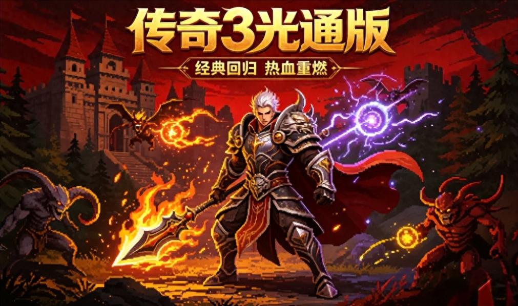 光通传奇3手游官网_传奇3光通版5大核心玩法攻略_传奇3光通版新区开荒保姆级指南