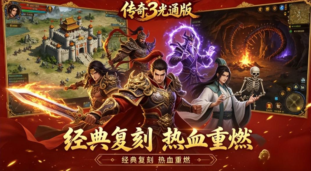 光通传奇3手游官网_传奇3光通版新区开荒保姆级指南_传奇3光通版5大核心玩法攻略