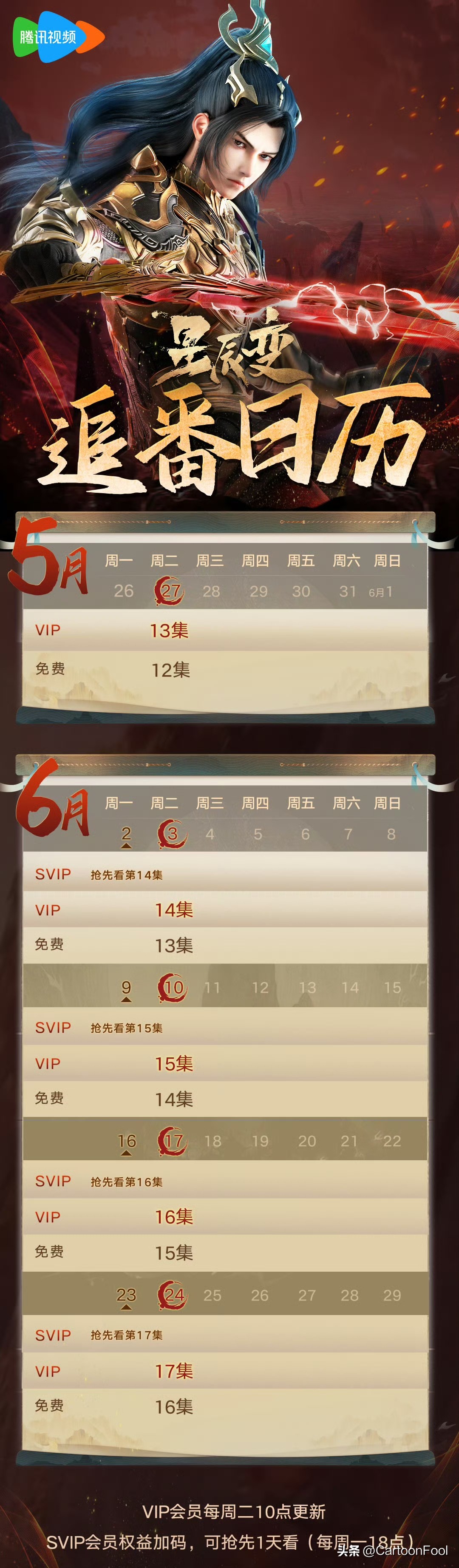 星辰变动画第六季每周更新时间_星辰变动画第六季复播时间_星辰变手游官网下载最新版