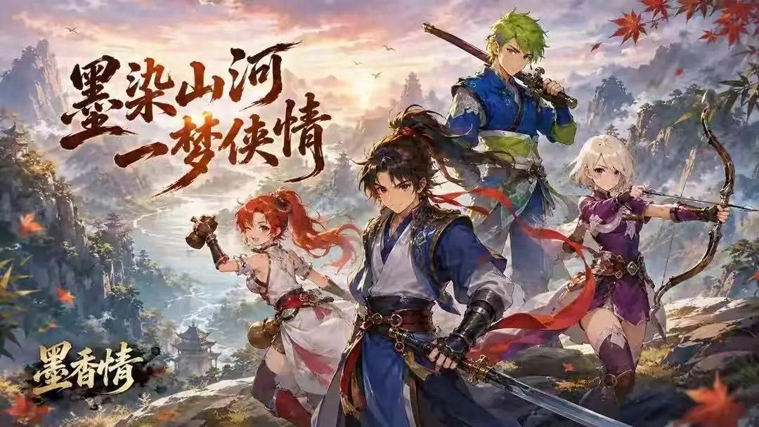 墨香情水墨武侠游戏攻略_热血江湖手游模拟器电脑版_墨香情水墨江湖热血侠义