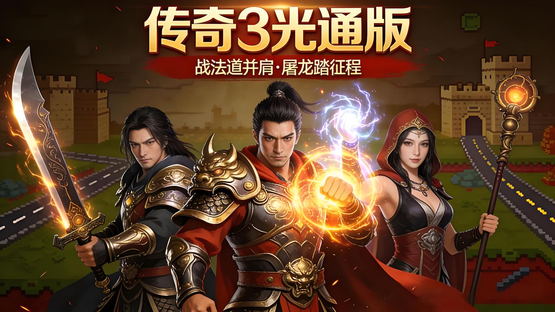 官网传奇3怀旧版_传奇3经典怀旧服_1.45原版复刻下载