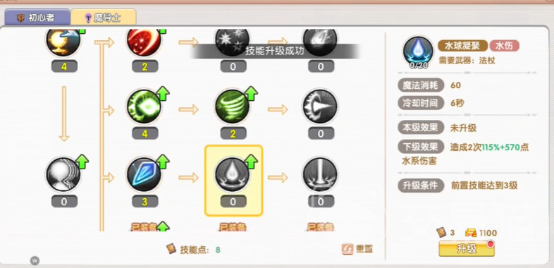 飞飞手游版下载_飞飞重逢魔导师加点攻略_火系冰系加点策略