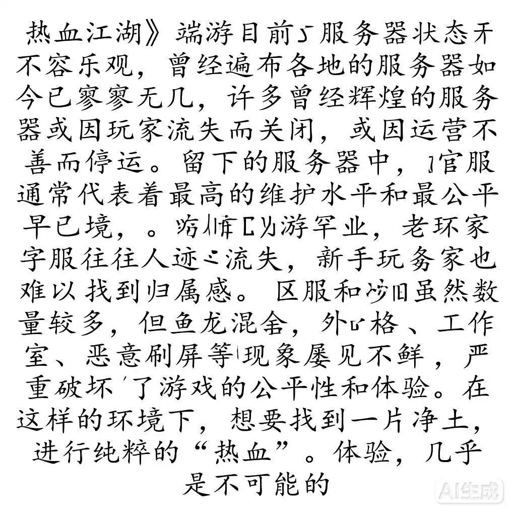 热血江湖端游能否继续玩_端游热血江湖官网_热血江湖端游现状